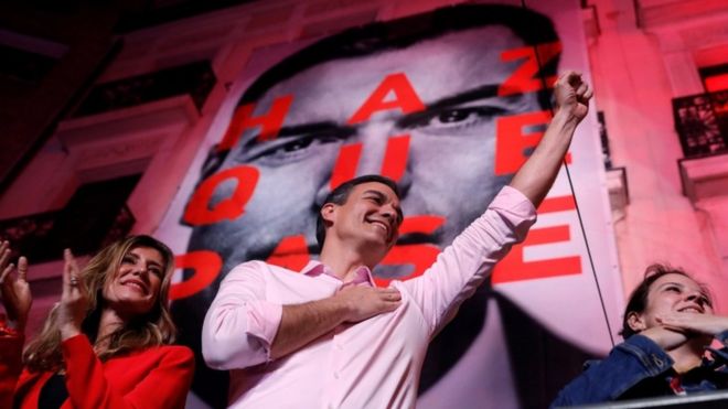 Socialists win amid far-right breakthrough in Spain