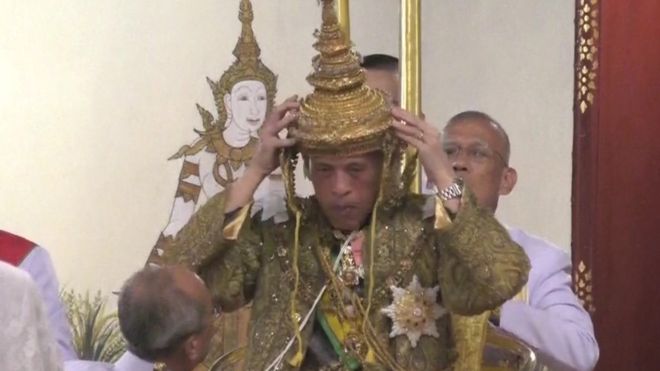 Thailand's King Vajiralongkorn crowned