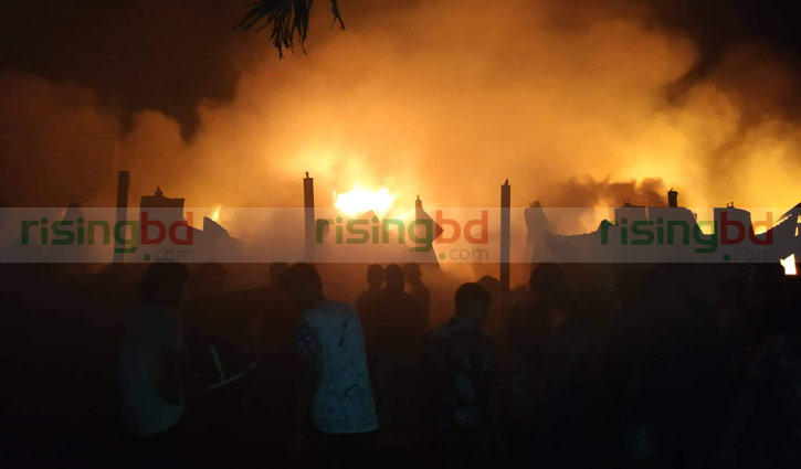 29 warehouses gutted in Tongi fire