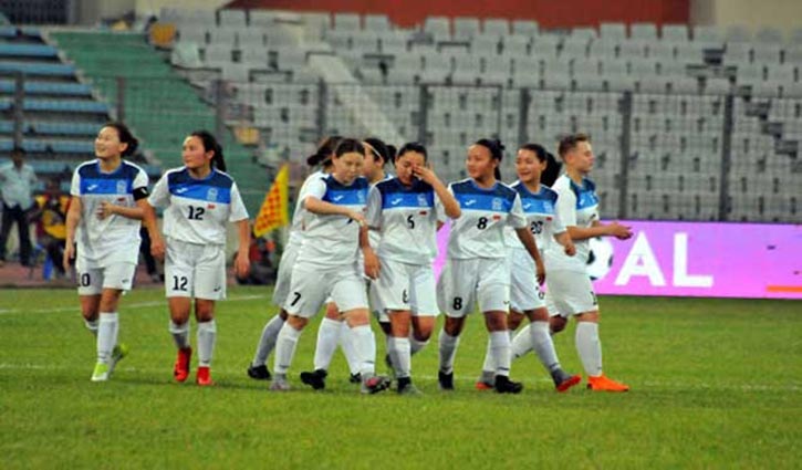 কিরগিজস্তানের জয়ে শেষ চারে বাংলাদেশও