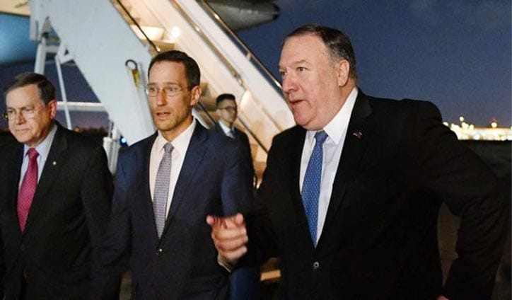 Mike Pompeo visits Iraq amid tensions with Iran