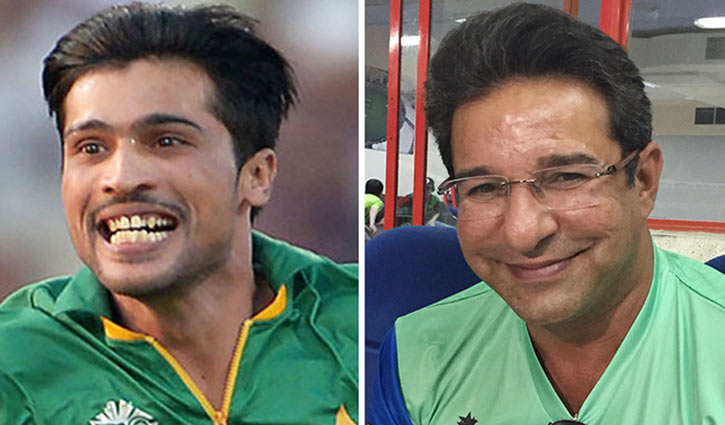 বিশ্বকাপের জন্য আমিরকেই আগে বেছে নিতেন ওয়াসিম