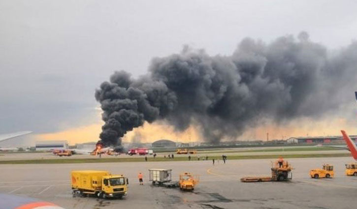 41 killed in Russian plane fire