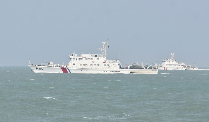 কোস্টগার্ডের দক্ষতায় বিদেশি জাহাজে চুরি-দস্যুতা হ্রাস