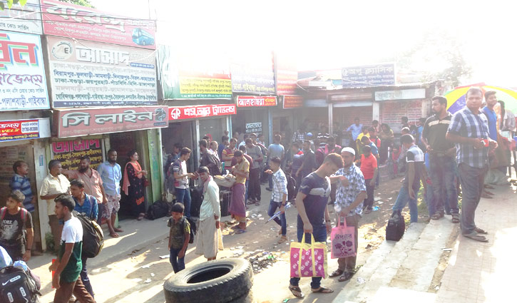 Rush of passengers at Gabtoli continues