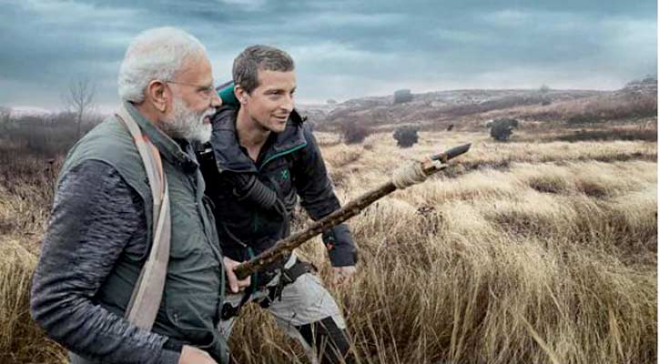 Modi joins Bear Grylls' Man vs Wild