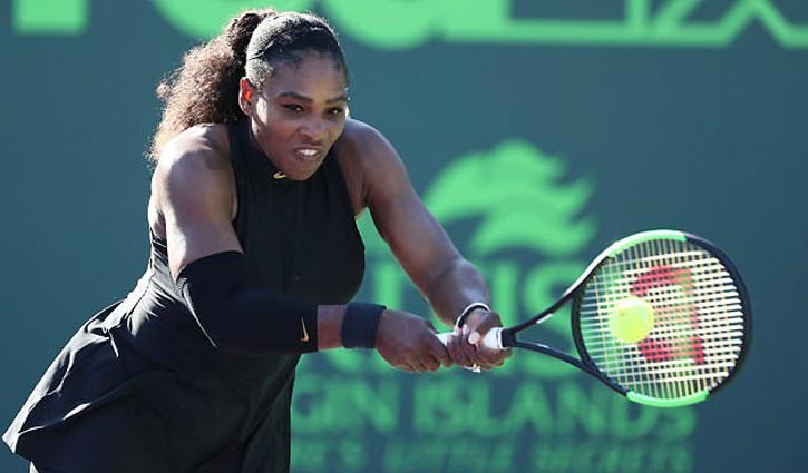 Serena Williams storms into the fourth round