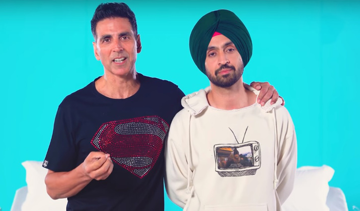 প্রসব বেদনার অভিজ্ঞতা নিলেন অক্ষয়-দিলজিৎ