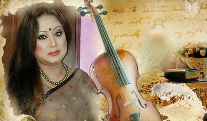 দেশাত্মবোধক গানে কণ্ঠ দিলেন আলম আরা মিনু দেশাত্মবোধক গানে কণ্ঠ দিলেন আলম আরা মিনু