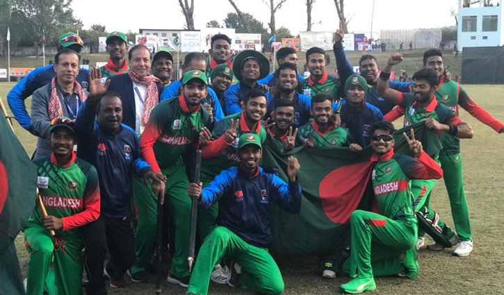 শ্রীলঙ্কাকে উড়িয়ে দিয়ে সোনা জিতলেন সৌম্যরা শ্রীলঙ্কাকে উড়িয়ে দিয়ে সোনা জিতলেন সৌম্যরা