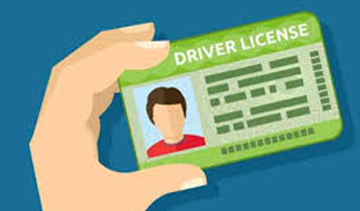 Tender of smart card driving license being cancelled