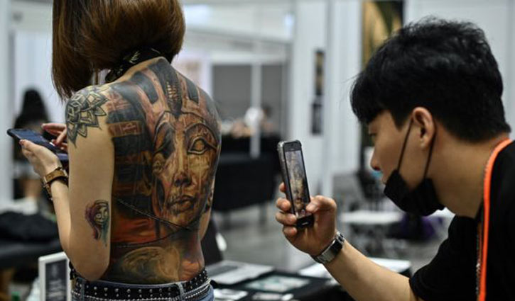 ‘Half naked’ tattoo show goes viral in Malaysia ‘Half naked’ tattoo show goes viral in Malaysia
