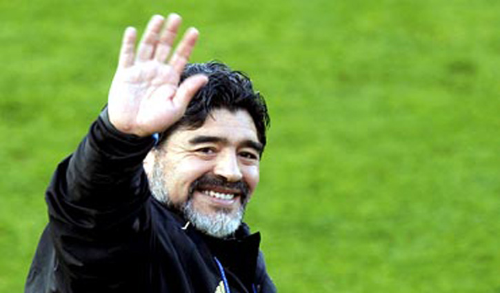 Maradona to visit Dhaka