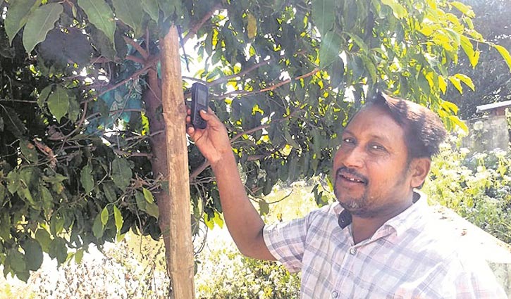 এক মোবাইল ফোনে চলছে পুরো গ্রাম এক মোবাইল ফোনে চলছে পুরো গ্রাম