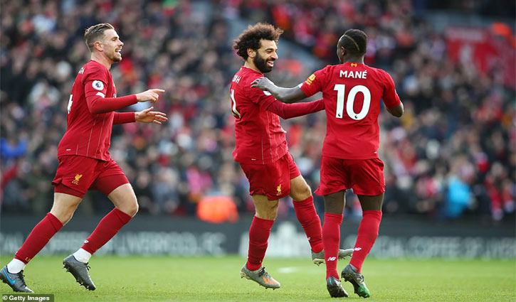 Liverpool beat Watford to extend unbeaten Premier League run