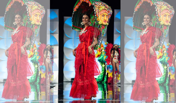 মিস ইউনিভার্সের মঞ্চে বাংলাদেশের ঐতিহ্য মিস ইউনিভার্সের মঞ্চে বাংলাদেশের ঐতিহ্য