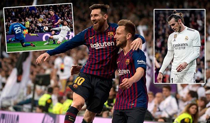 রিয়ালকে আবারও হারাল বার্সা