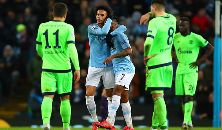 Man City destroy Schalke to cruise into UCL quarter-finals