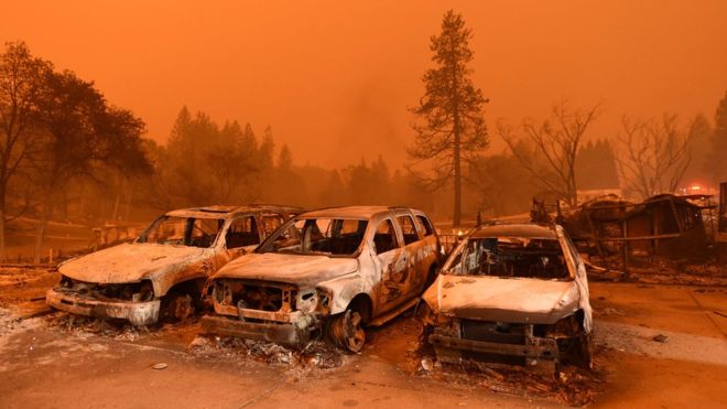 California wildfires ‘can now happen in any year’