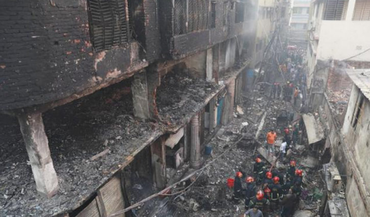 Five burnt people taken to ICU