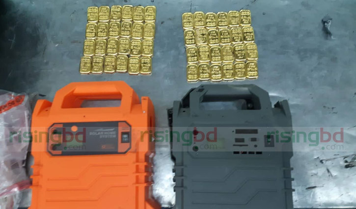2 foreigner held with gold bars at Dhaka airport