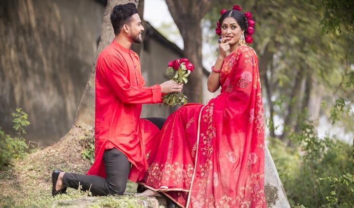 রঙ বাংলাদেশে ভালোবাসা দিবসের পোশাক