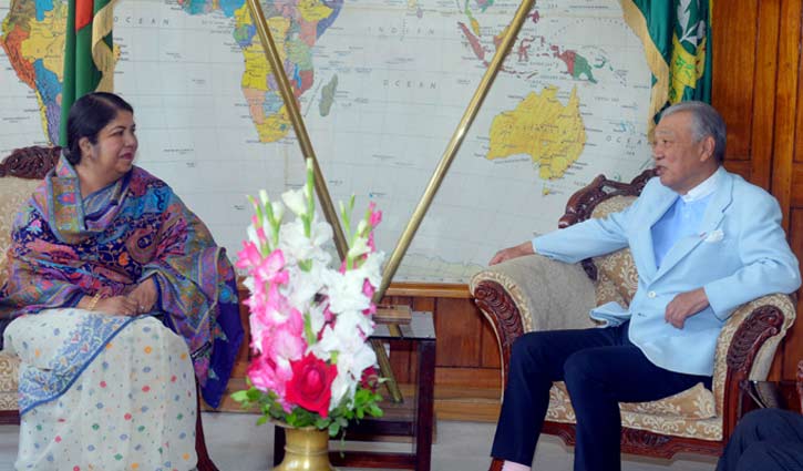স্পিকারের সঙ্গে নিপ্পন ফাউন্ডেশনের চেয়ারম্যানের সাক্ষাৎ স্পিকারের সঙ্গে নিপ্পন ফাউন্ডেশনের চেয়ারম্যানের সাক্ষাৎ