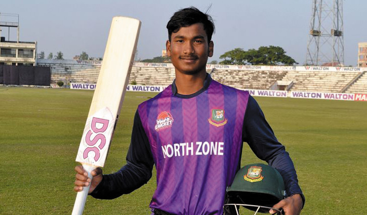 প্রীতমের সেঞ্চুরিতে জিতল নর্থ জোন প্রীতমের সেঞ্চুরিতে জিতল নর্থ জোন