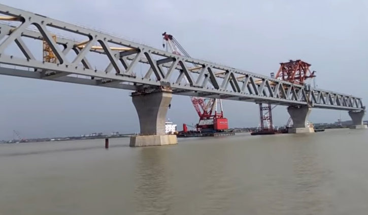 9th span of Padma Bridge won’t be installed today