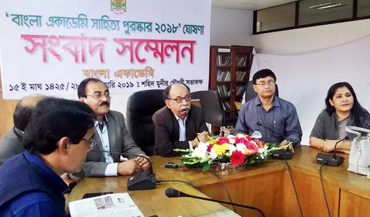 Bangla Academy Sahitya Puroshkar announced
