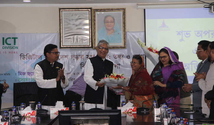 আনুষ্ঠানিকভাবে কাজ শুরু করলেন মোস্তাফা জব্বার ও পলক