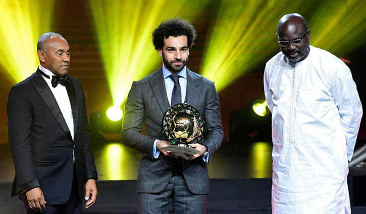 Mohamed Salah once again named African Footballer of the Year