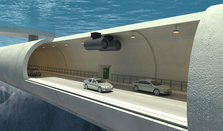 Norway to build 'floating' tunnel