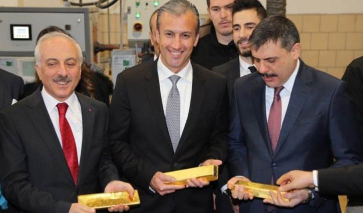 Turkey warned over Venezuela gold trade