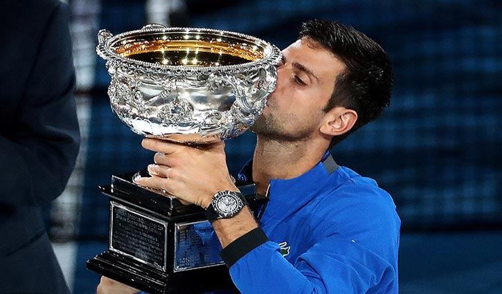 Djokovic beats Nadal to win record title