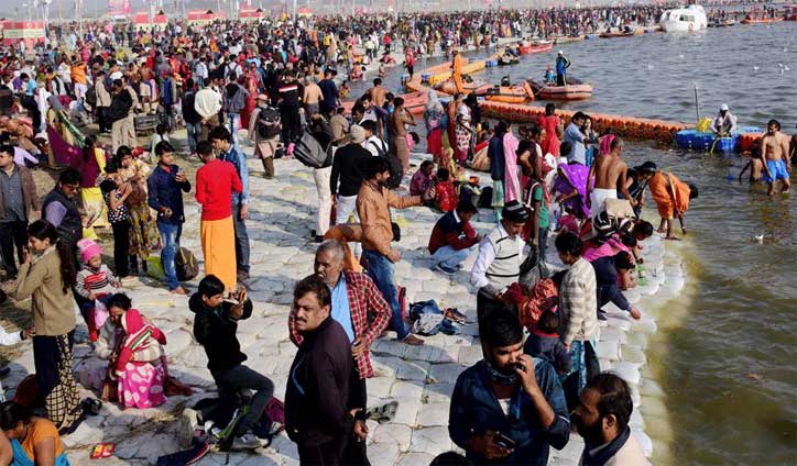 Millions of Indians prepare for holy dip