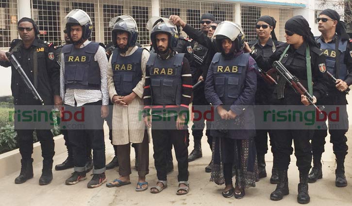 Four militant suspects held in Mymensingh