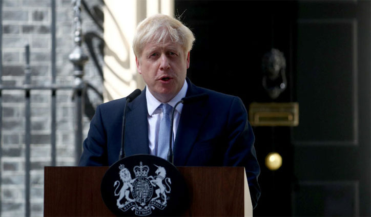 Boris Johnson overhauls cabinet on first day as PM