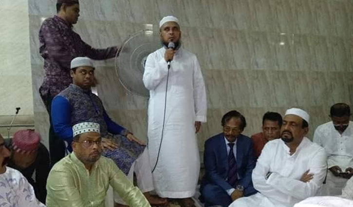 এরশাদের দোয়া মাহফিলে এরিকের বুকফাটা কান্না