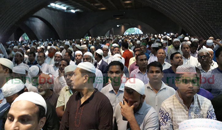 Second namaz-e-janaza of Ershad held