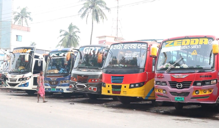 Bus service in Meherpur stopped for 3 days