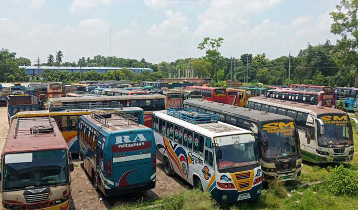 ১০ বছরেও শেষ হয়নি বাস টার্মিনালের নির্মাণ কাজ