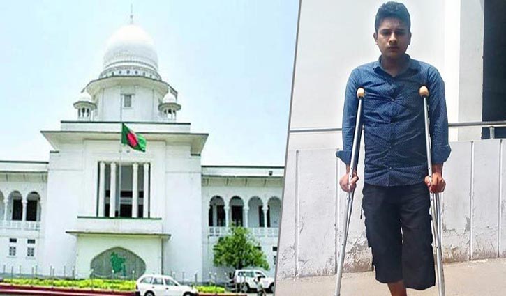 পা হারানো রাসেল পেলেন আরো ৫ লাখ টাকা