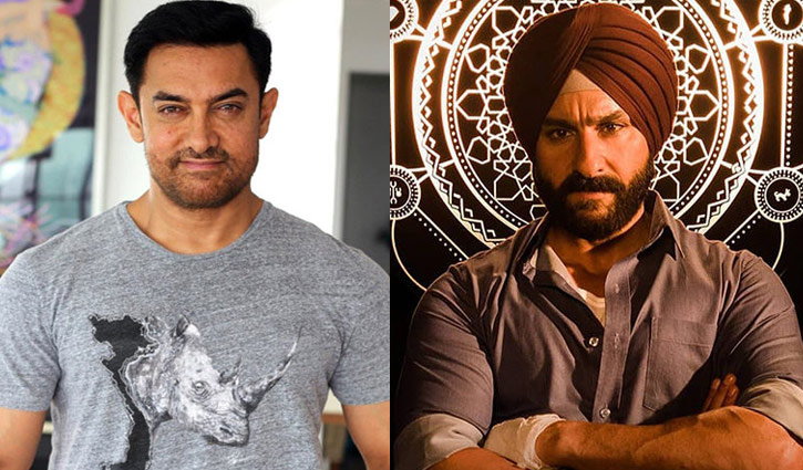 আমিরের প্রশ্নের উত্তর দেননি সাইফ