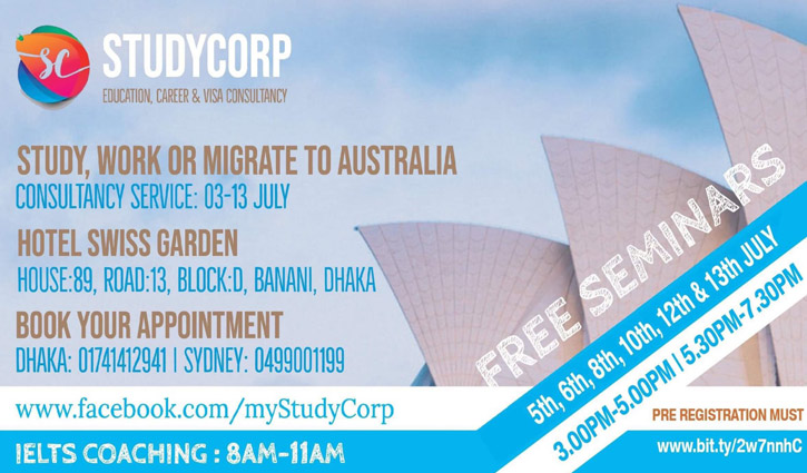 Free seminar offered to build career in Australia