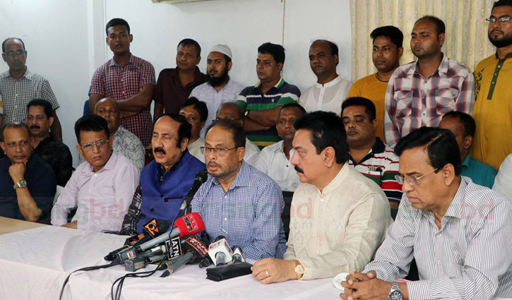 Ershad responding to doctors, relatives