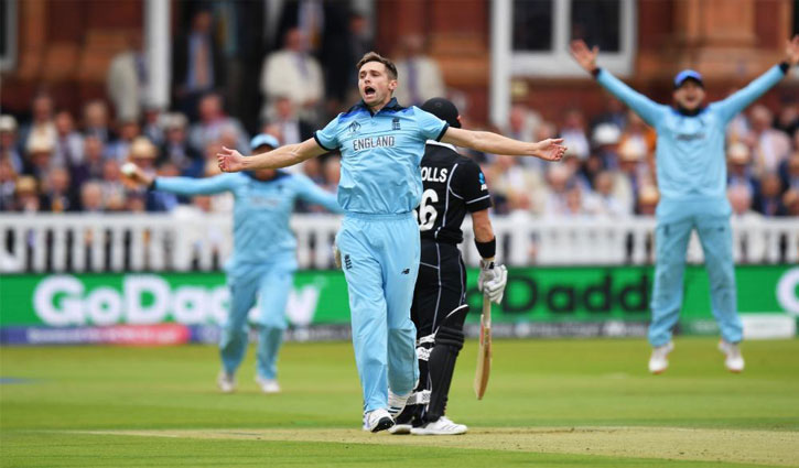 England need 242 runs to win first ever World Cup