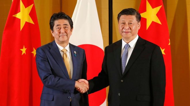 Japan, China bolster ties amid trade war fears