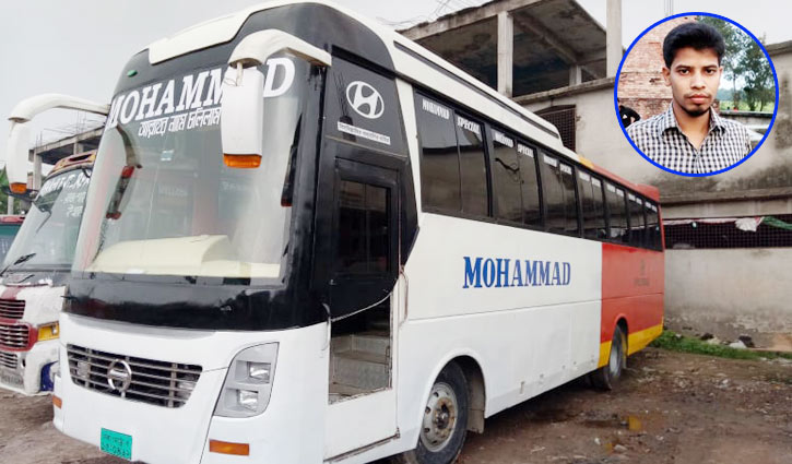 সড়কে শিক্ষার্থীর হাত : বাস জব্দ