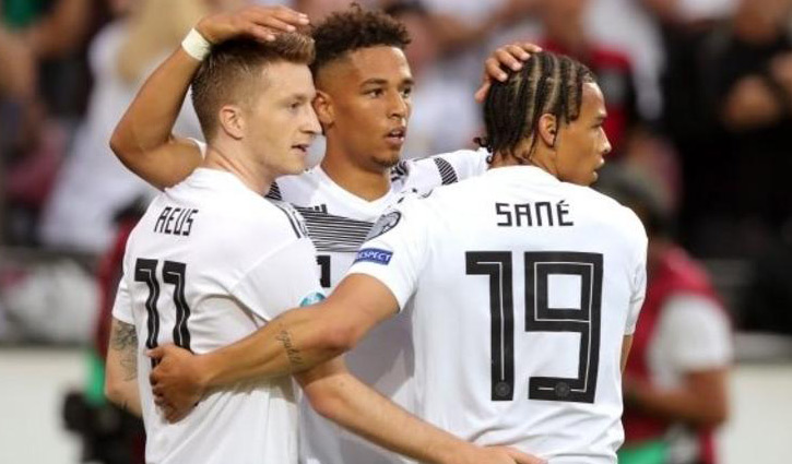 Germany put eight past Estonia